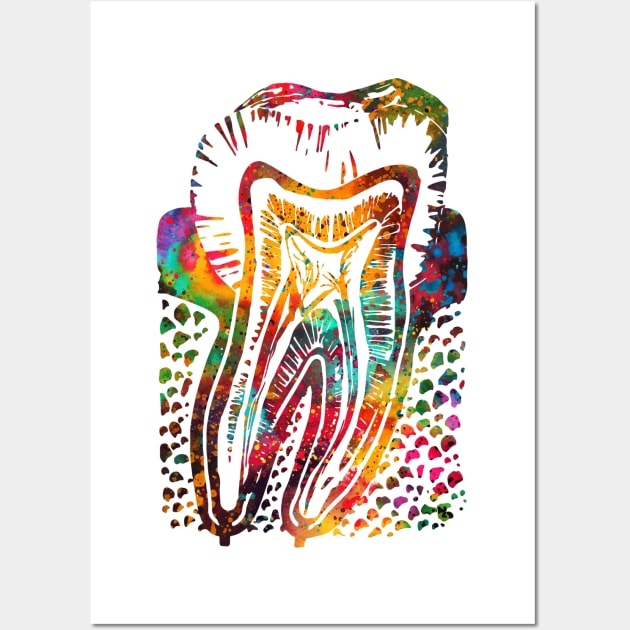 Tooth Wall Art by erzebeth